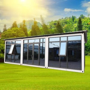 40Ft Granny Flat 2 Bedroom Prefabricated Tiny Folding Homes Mobile Prefab Villa Expandable Container House