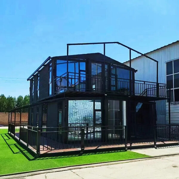 Prefabricated Two Story 3 Bedroom 20ft 40ft Foldable House Prefab Expandable Container House Modular Home