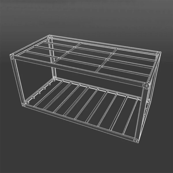 20FT Prefabricated Galvanized or Painted Container House Container Frame Metal Assembled Container Frame
