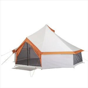 Tents 8-Person Yurt Tent, 13&apos; x 13&apos; x 92&quote; sheds Easy installation canopys Polyester party tent for Spring, Summer, Fall Tents