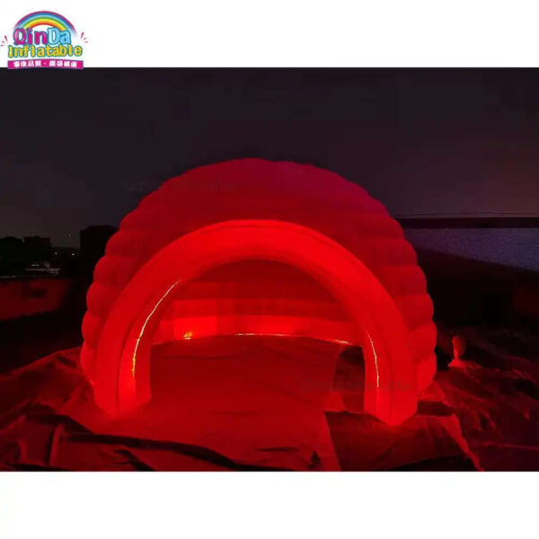 Colorful Led Inflatable Dome Tent House Inflatable Party Event Tent For Advertisment