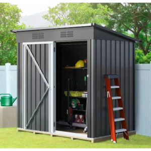 Heavy Duty Tool Sheds Storage Outdoor Storage Shed w/Lockable House tool shed with Lockable Doors for Backyard, Patio,Outside Us