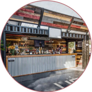 4 Meter Outdoor Container Selling Store Easy to Assemble Pop-up Box coffee Shop