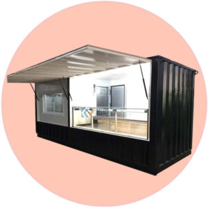 Shipping Container Restaurant Cozy Cafe Bar Mobile Coffee Shop Container Modular House