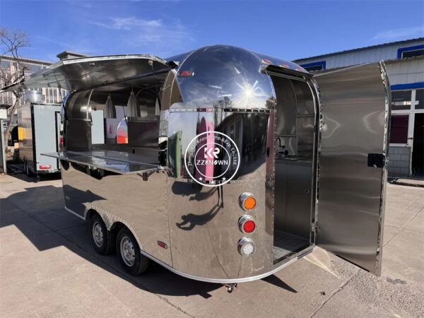 Mobile Food Truck Trailer Mobile Kitchen Catering Truck For Sale Usa Coffee Bars Cart On Wheels China Made In China