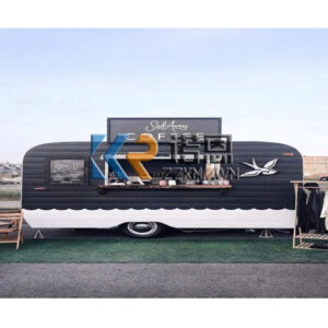 Affordable 4m Fully Equipped Food Truck USA Customized Food Trailer With Full Kitchen Equipments