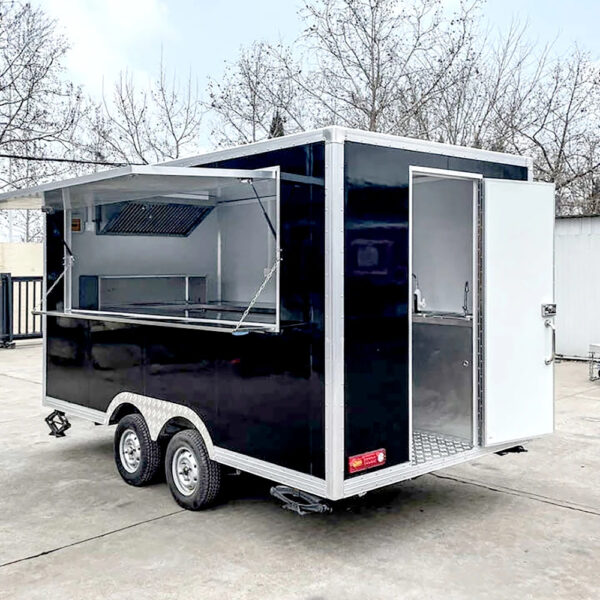 Camper Trailer House Camper Trailerice Cream Food Trucks Mobile Kitchen Remorque Coffee Box Trailer Cart