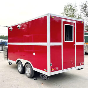 Charcuterie Cart Fast Food Track Mobile Bbq Smoker Concession Food Trailer Food Truck Van