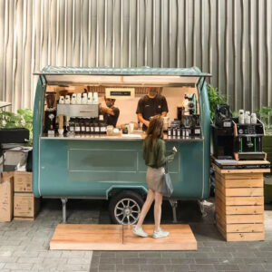 Catering Food Truck Fully Equipped Food Trailers Mobile Kitchen Pizza Coffee Cart Ice Cream BBQ Truck Cheap Mobile Food Trailer